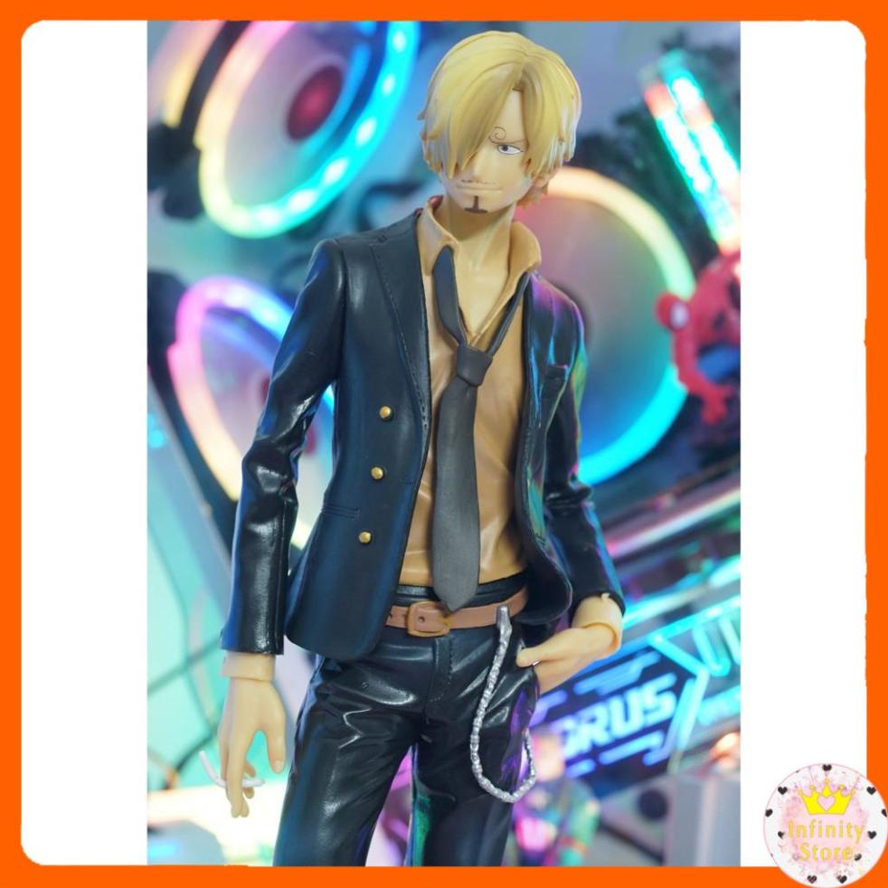 MÔ HÌNH SANJI VEST ĐEN 30CM INFINY DECOR