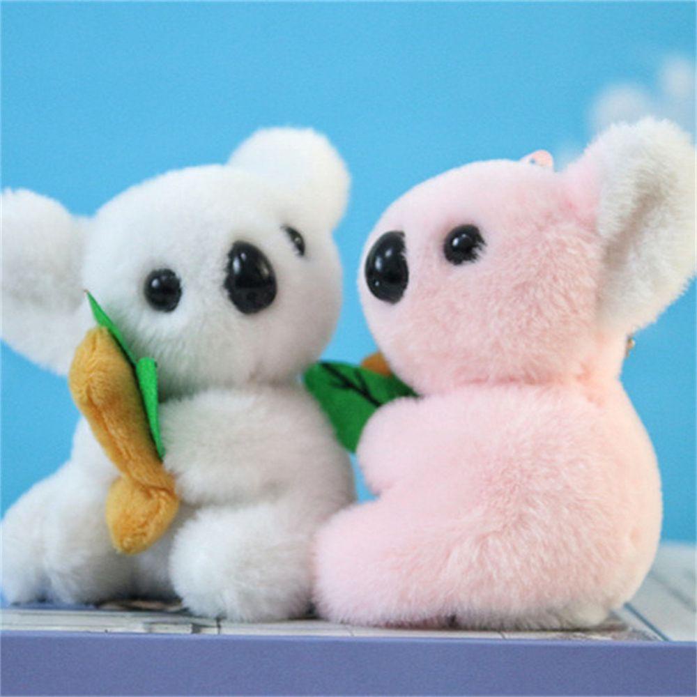 Móc Chìa Khóa Hình Gấu Koala Nhồi Bông Dễ Thương Dùng Làm Quà Tặng Cho Bé