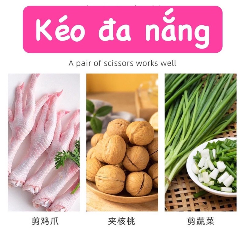 bộ dao keo thớt 7 món