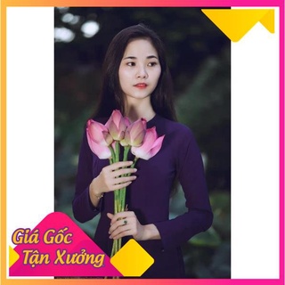 Áo dài lụa chiffon 4 tà( đủ màu)