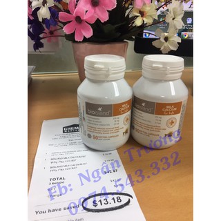BIO ISLAND MILK CALCIUM của úc cho bé từ 1 tháng tuổi: