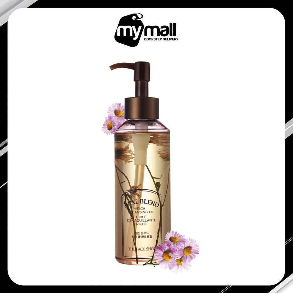 Dầu Tẩy Trang Tăng Cường Dưỡng Ẩm Real Blend Rich Cleansing Oil 225ml