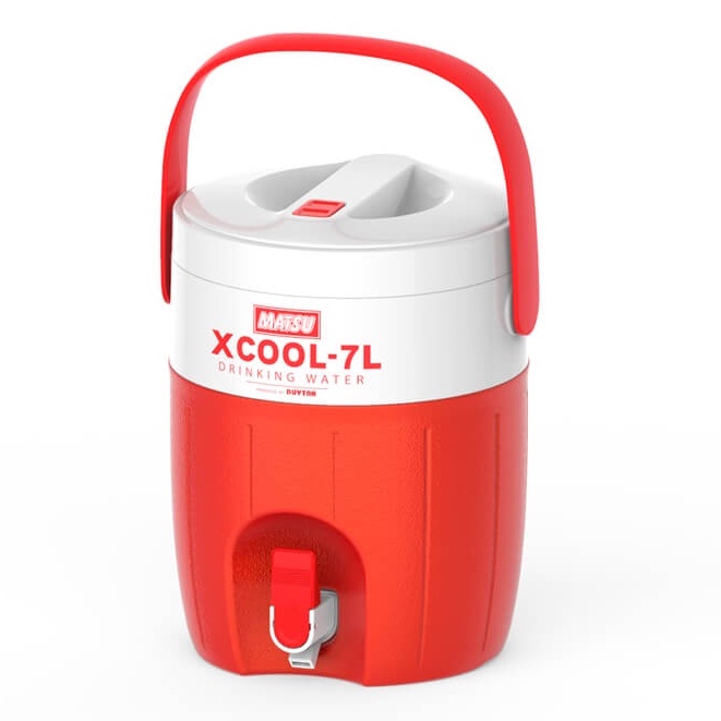 BÌNH ĐÁ GIỮ NHIỆT CÓ VÒI MATSU XCOOL DUY TÂN 7 lít