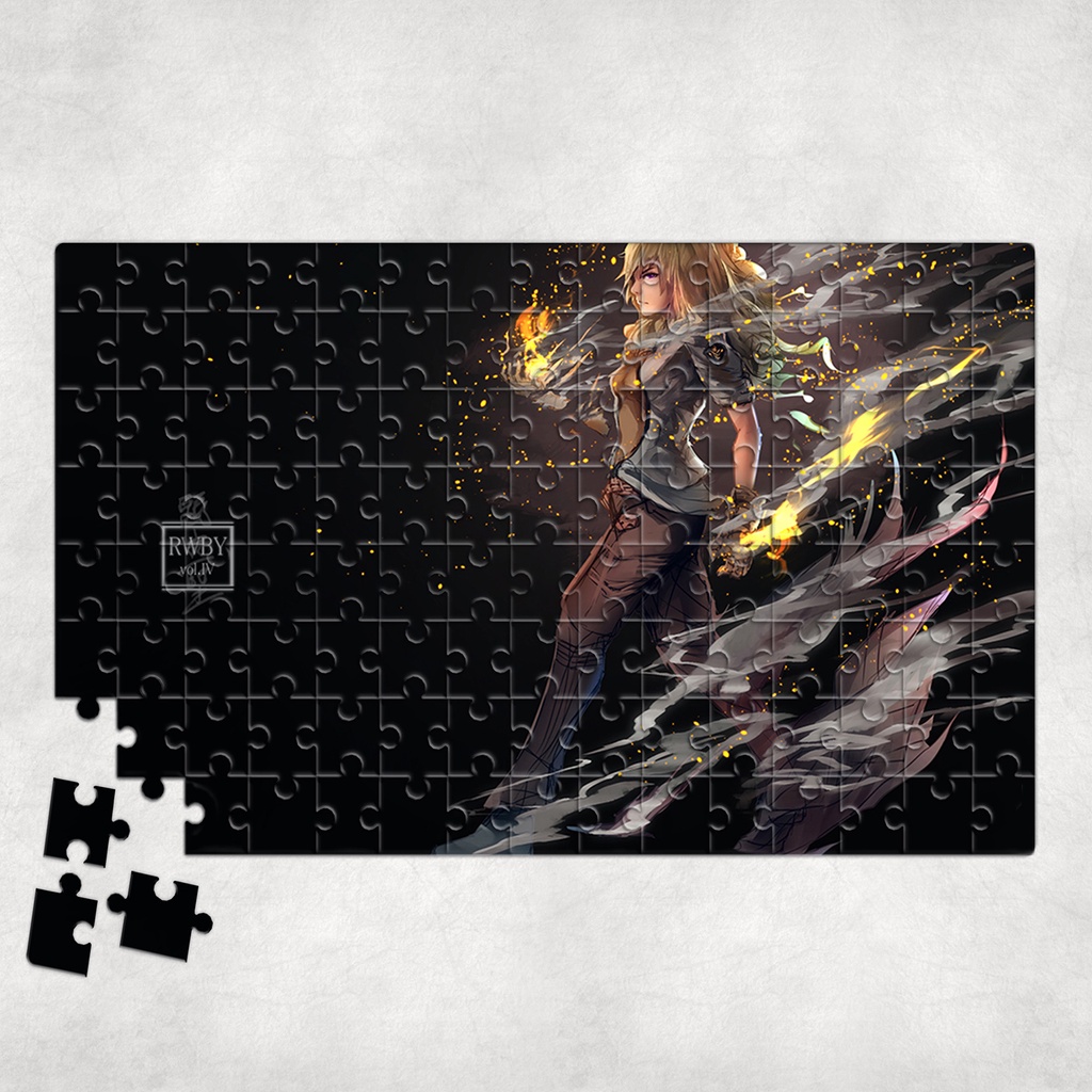 Tranh ghép hình RWBY - Mẫu 1 - Nhận in theo yêu cầu