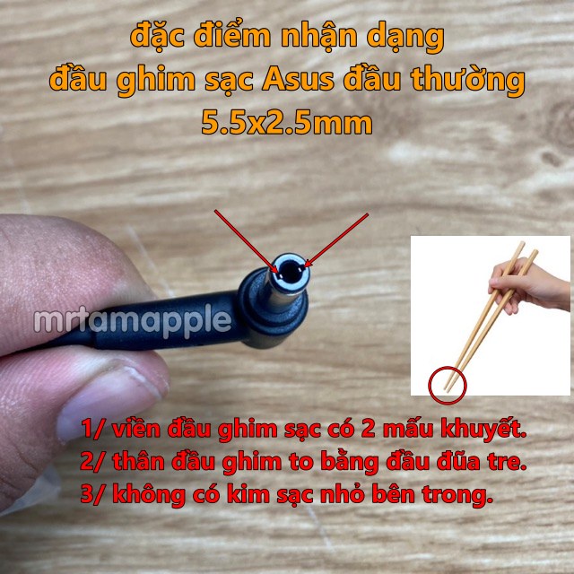 SẠC LAPTOP ASUS VUÔNG 19V-4.74A  đầu thường 5.5*2.5mm dành cho S551 R550 K551 V551 TP500 TP550 X401 X402 X450 X451