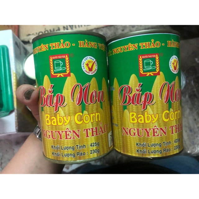 Bắp trái lon (2lon )