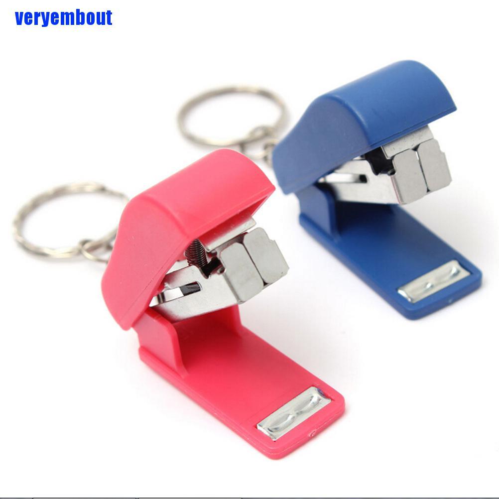 Dụng Cụ Bấm Ghim Mini Có Móc Khóa Tiện Lợi