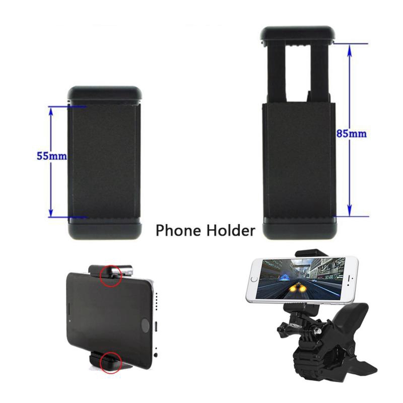 DJI Bộ Kẹp Cổ Ngỗng + Giá Đỡ Điện Thoại Cho GoPro Hero 9 8 7 6 5