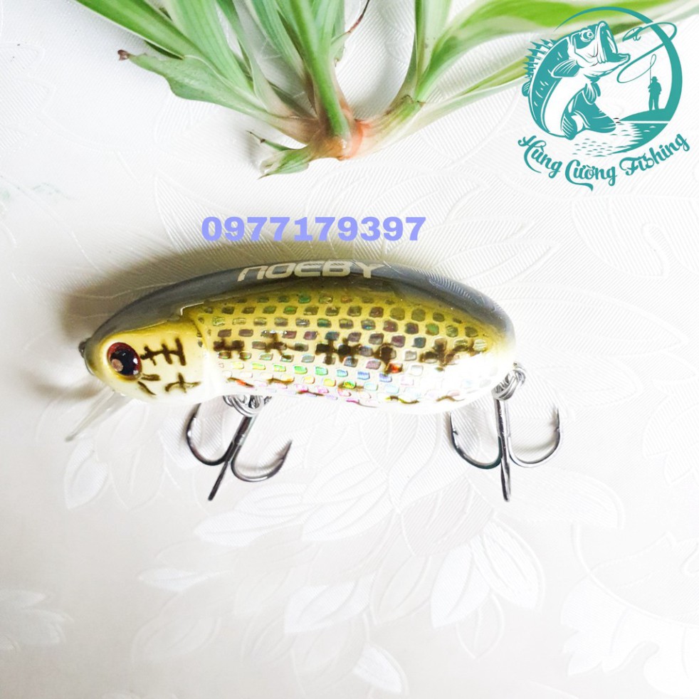 MỒI CC50 Chính Hãng NOEBY LURE NBL 9111 CÁ VƯỢC 55MM - 10.5G >0-0.1.2M TẦNG LỬNG 🔰 Cam Kết Chính Hãng 🔰 Mồi  Câu Cá