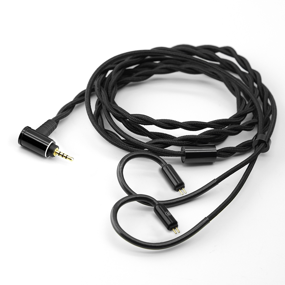 Dây Cáp Tai Nghe Thay Thế 2.5/3.5/4.4mm QDC KZ C Pin 2Pin 0.78mm MMCX Cho KZ ZSN EDX PRO AS16 ZS3 ZST GK CCA TRN MT1 PRO