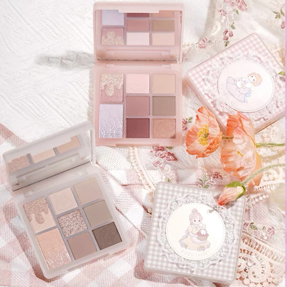 Bảng phấn mắt 8 màu GOGO TALES Forest Princess Eyeshadow Palette gogotales Vintage Velvet Eyeshadow GT353 GOGO114