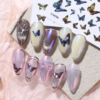 Stick buom sticker nail miếng dán móng tay màu dạ quang siêu hot