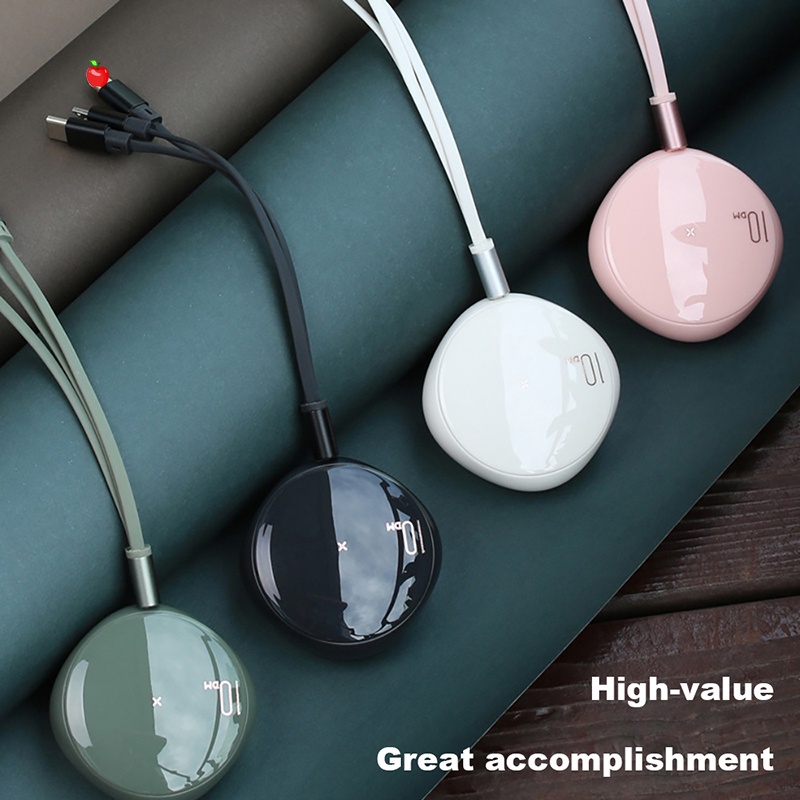 Cáp Sạc Nhanh 3 Trong 1 Cổng Micro USB // Type C Có Thể Thu Gọn Tiện Dụng