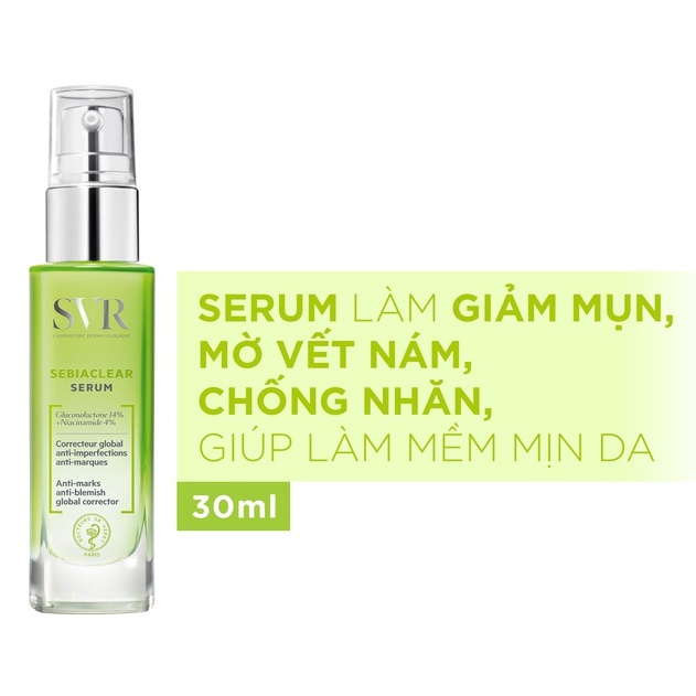 Tinh Chất Giảm Mụn Và Thâm SVR Sebiaclear Serum 30ml