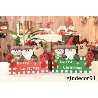 Bảng treo chữ Merry Christmas dễ thương
