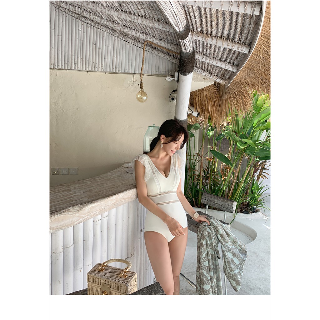 Bộ Bikini Màu Trắng Thiết Kế Quyến Rũ Thời Trang Mùa Xuân | BigBuy360 - bigbuy360.vn