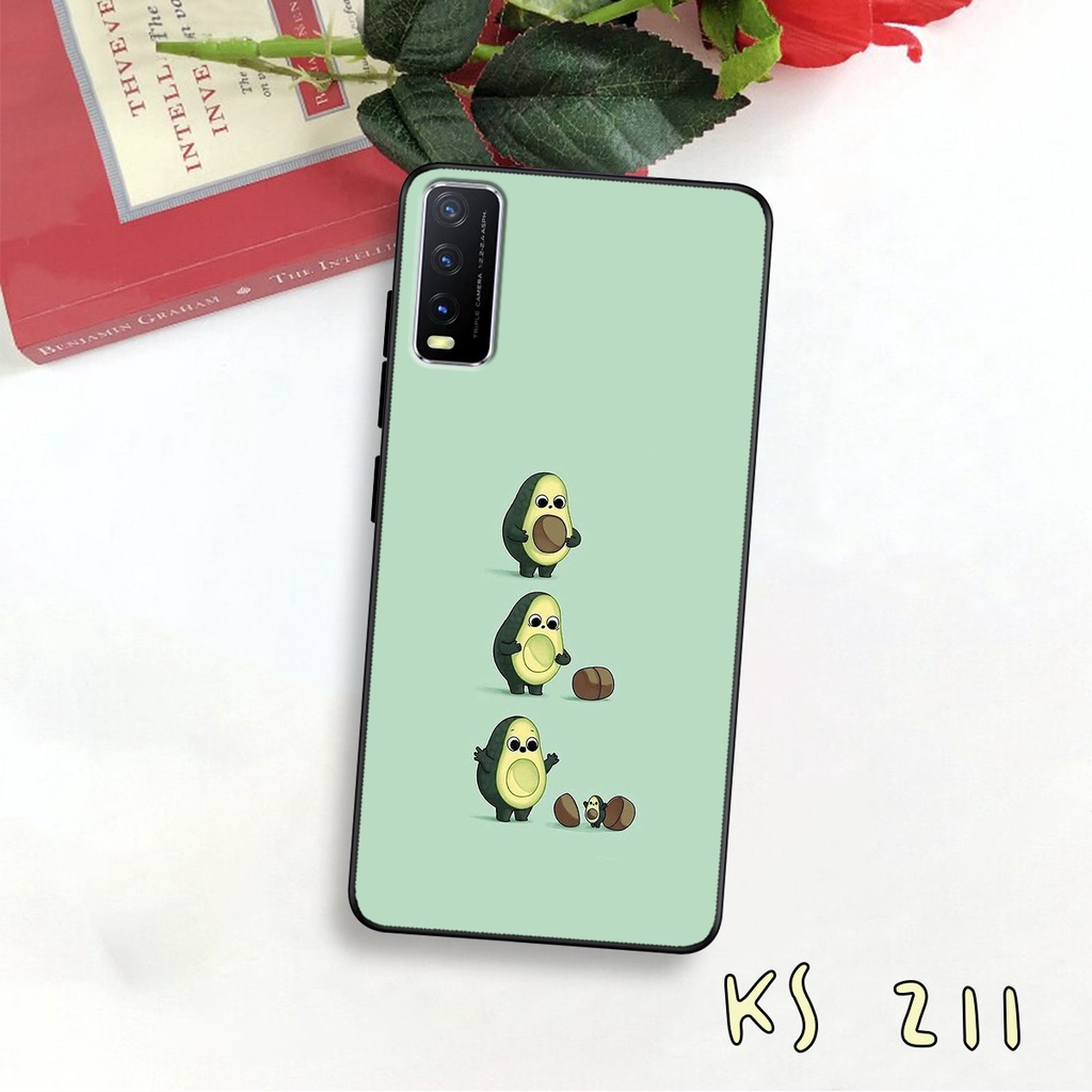 Ốp lưng Vivo Y20 - Vivo Y20s - Vivo Y12s - Ốp lưng in hình trái bơ siêu dễ thương
