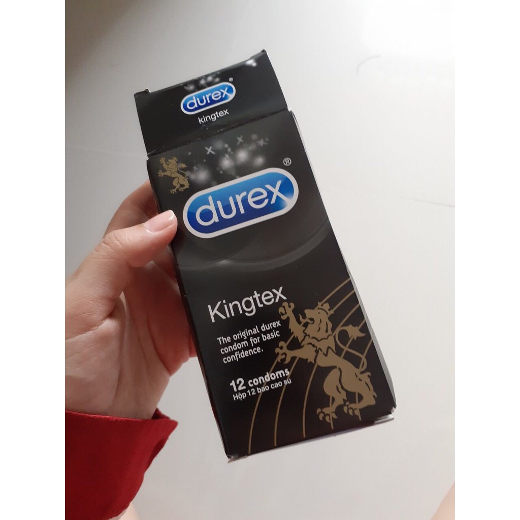 ( Rẻ lấy đâu ra hàng chính hãng ) Bao cao su Durex Kingtex 12 bao - Kaisa.vn