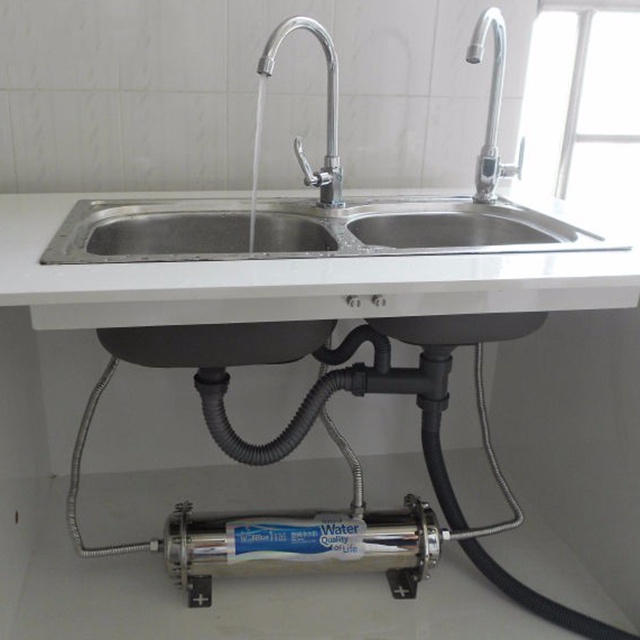 LỌC nước sạch cho gia đình 2-10 người, UF1500L cỡ LỚN, sử lý nước đầu nguồn, nước đá vôi, nước nhiễm phèn