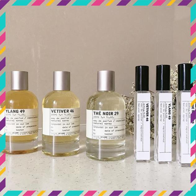 Nước hoa dùng thử Le Labo The Noir 29 Test 10ml/20ml Spray / Chuẩn authentic