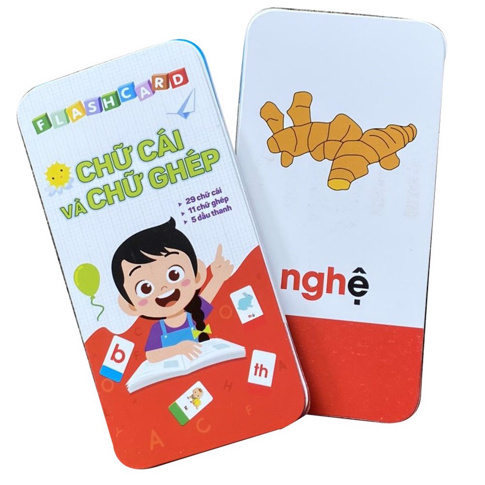 Bộ đồ chơi thẻ flash card học số và chữ dành cho bé, rèn luyện trí tuệ  nangthuytinh203