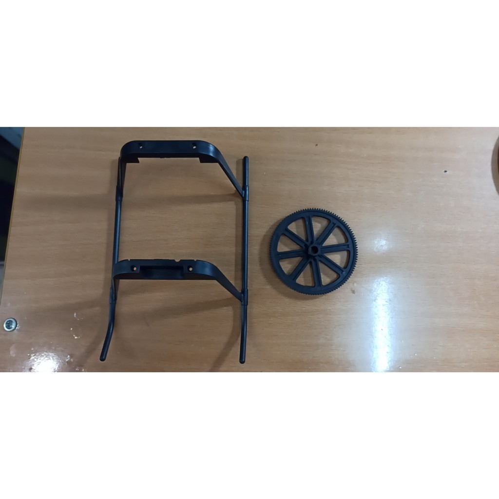 Càng đáp bánh răng chính cánh đuôi máy bay mjx F49 trực thăng 4 kênh