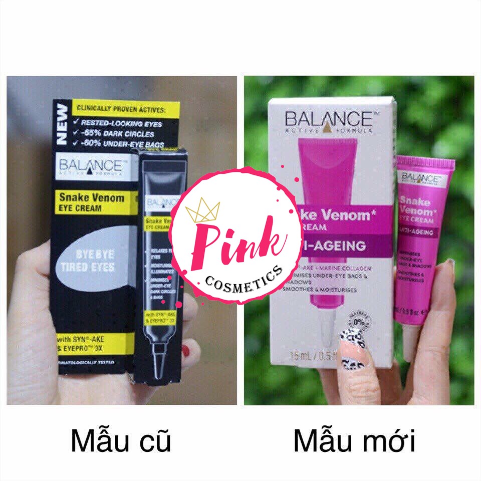 [KEM DƯƠNG] Kem nọc rắn Balance Active Formula Snake Venom Eye Cream | WebRaoVat - webraovat.net.vn