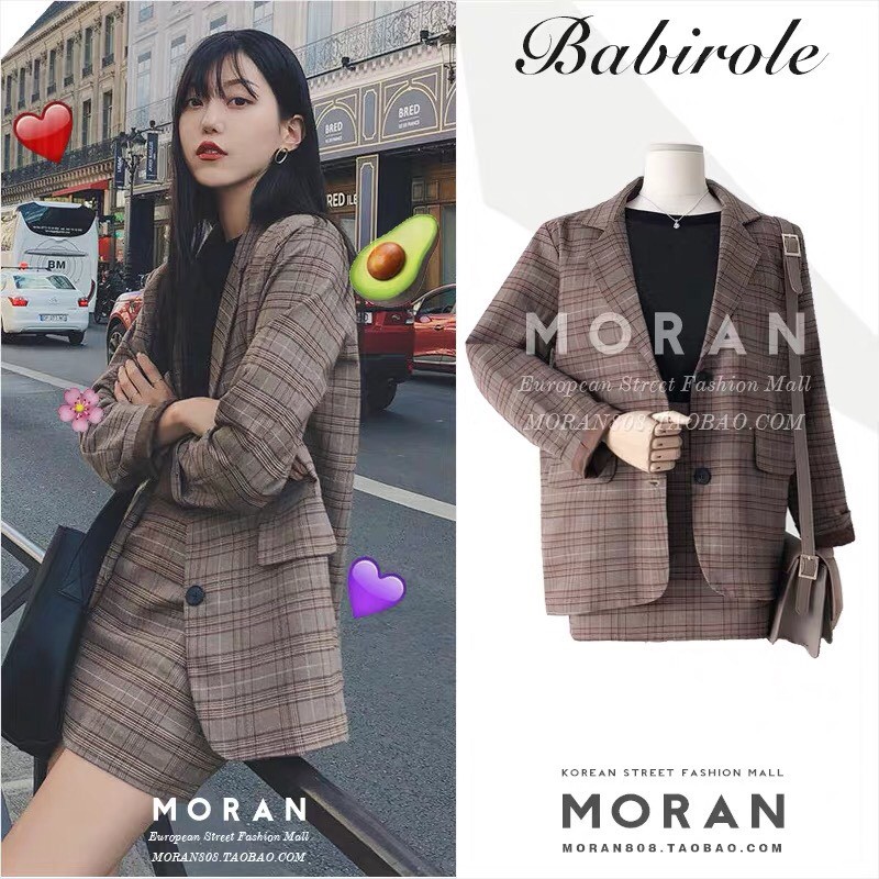 Set vest nữ kèm chân váy chữ a công sở kẻ caro đi làm đi chơi B02 - Peyy Clothing | BigBuy360 - bigbuy360.vn