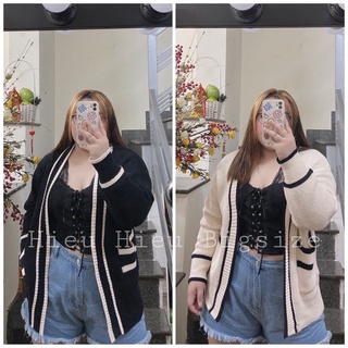 Bigsize 55-100kg khoác len cardigan