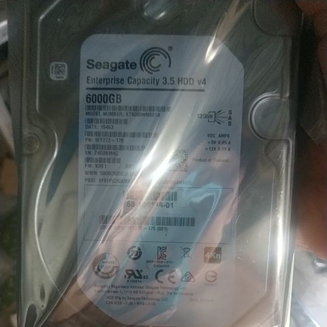 Seagate Barracuda 6TB Internal Hard Disk 3.5inch SATA ST6000DM003 for Desctop PC