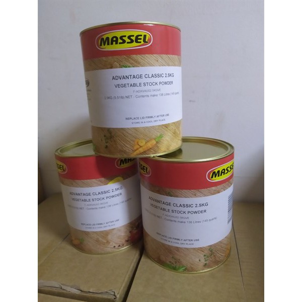 Bột nêm Massel Advantage Classic Vegetable Stock Powder 2.5kg