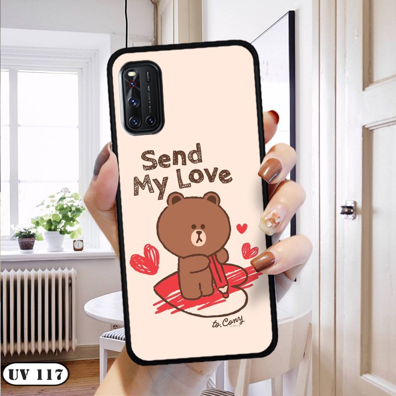 Ốp lưng điện thoại Vivo V19  - lưng nhám viền dẻo
