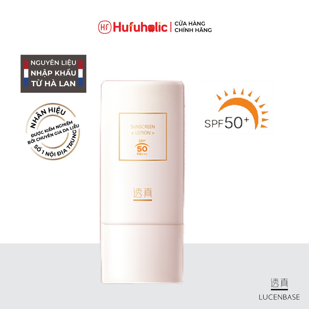 Kem chống nắng LUCENBASE vật lí kiêm hóa học Sunscreen SPF50 PA+++ LUCB28