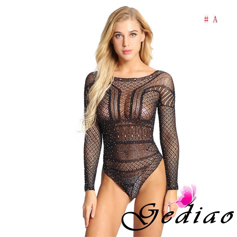 Đồ lót ngủ nữ phối ren xuyên thấu quyến rũ