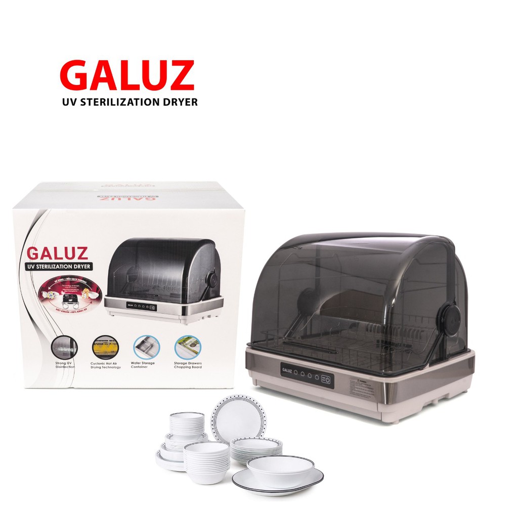 Máy Sấy Và Diệt Khuẩn Bát Đĩa Galuz 30L BJG-40