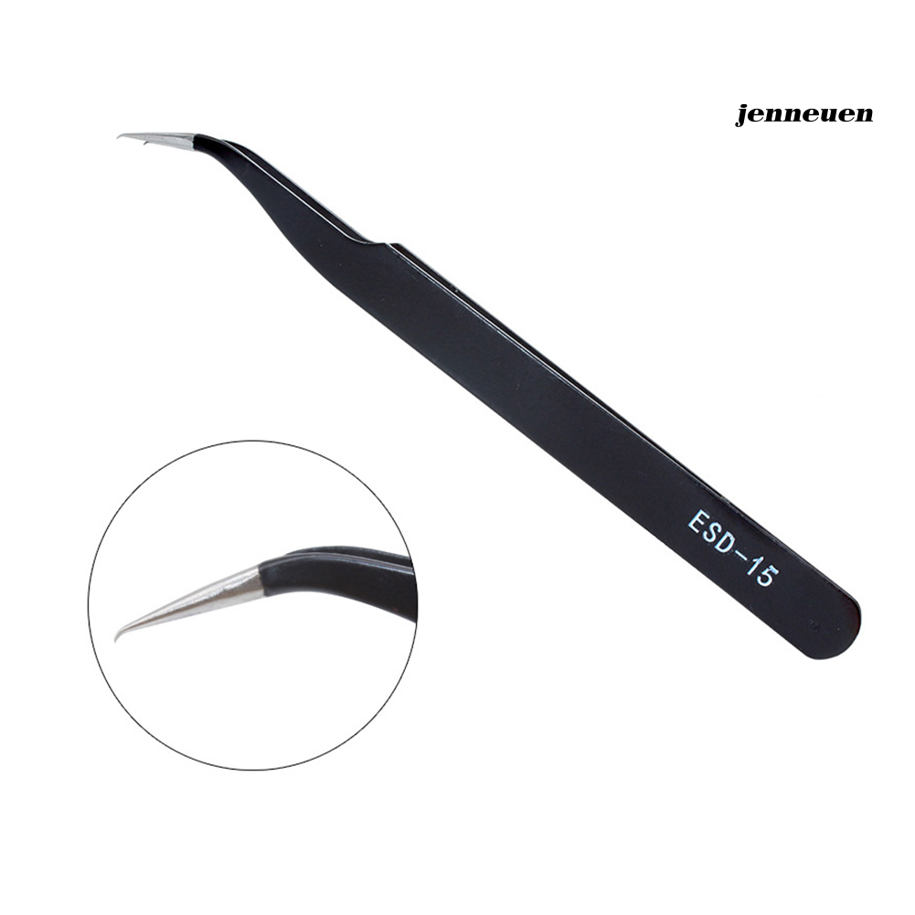 [Hàng mới về] Bộ 2 cây nhíp gắp lông mi bằng thép không gỉ tiện dụng