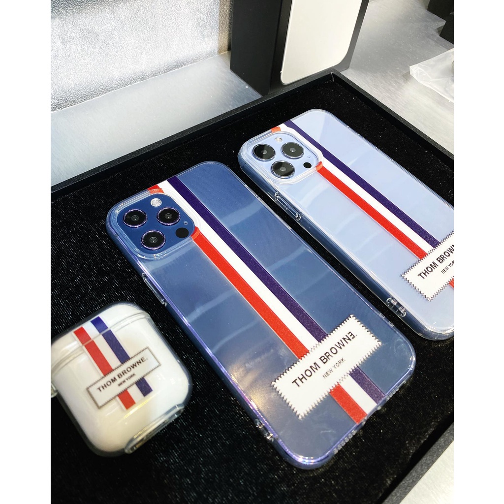 ỐP LƯNG IPHONE THOMBROWNE 13Pro, 13Promax, 14Pro, 14Promax