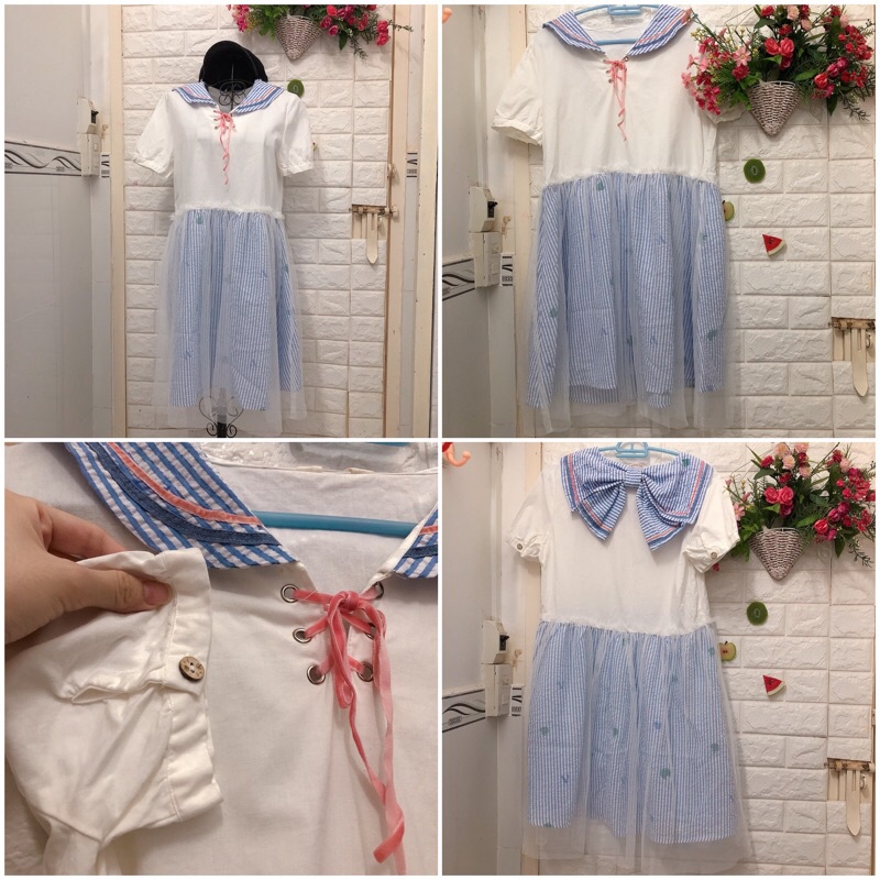 Đầm Lolita Mori girl phong cách Nhật Bản new 99%