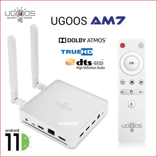 Android TV Box Ugoos AM7 - Android 11 , Amlogic S905X4, Ram 4GB, Bộ nhớ trong 32GB