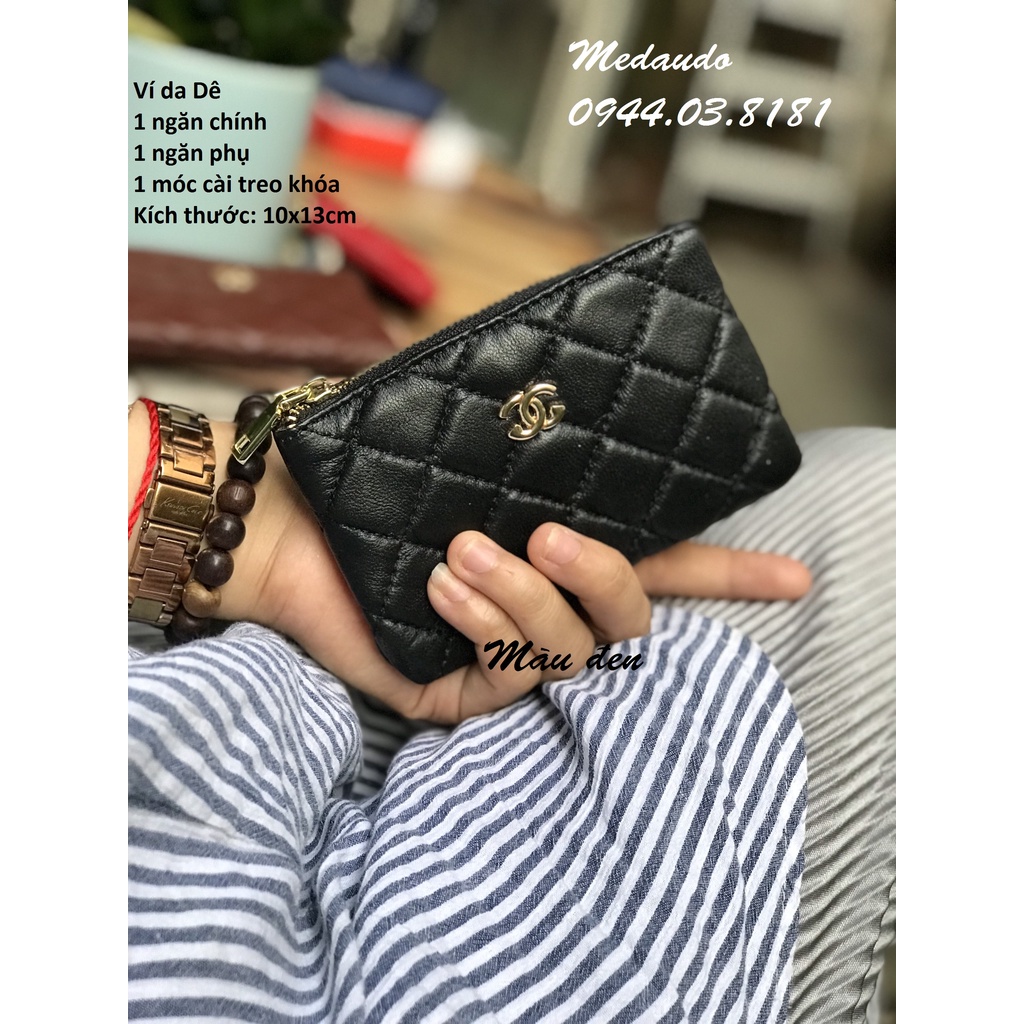 Ví da dê trần trám