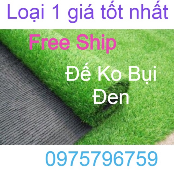 Thảm Cỏ Nhân Tạo trang trí trải sân vườn Hàng chuẩn loại đẹp cắt theo yêu cầu MF375
