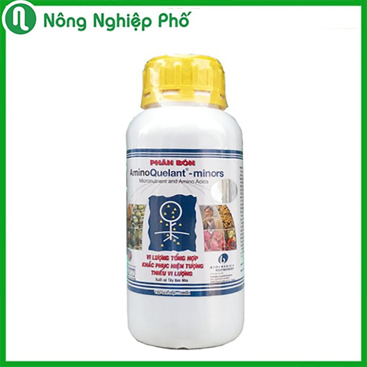 CHAI 100ML - PHÂN BÓN LÁ CUNG CẤP VI LƯỢNG VÀ PHÁT TRIỂN CÂY TRỒNG AMINO QUELANT MINORS