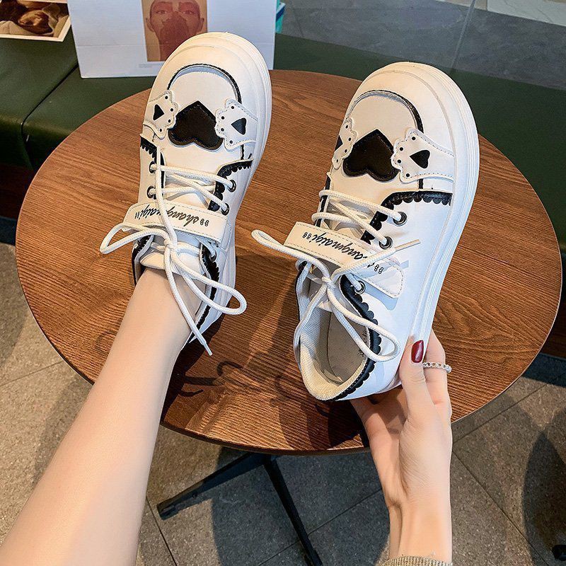 (order) Giày thể thao họa tiết chân mèo  lolita đáng yêu kèm hình thật - Quảng Châu