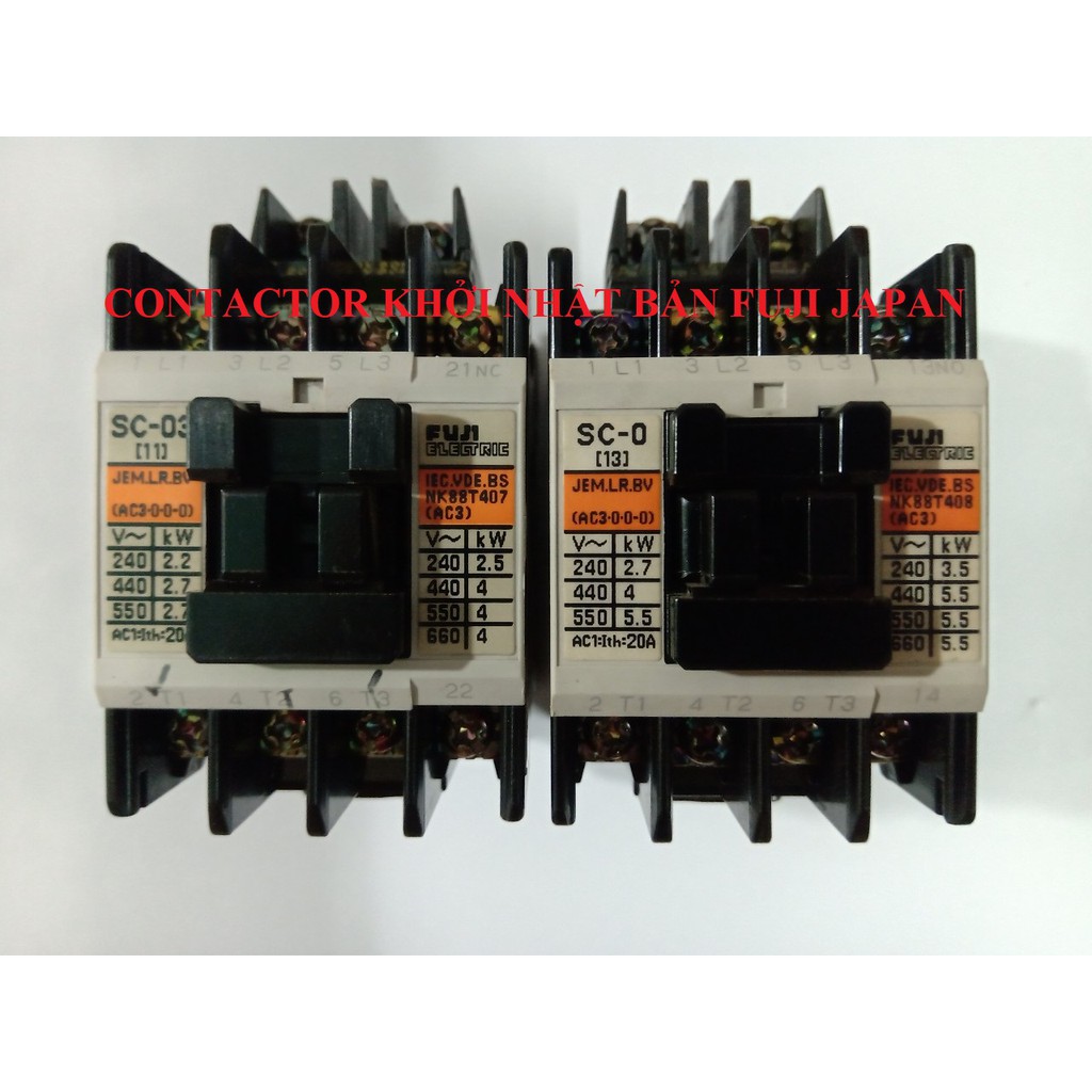 CONTACTOR KHỞI NHẬT FUJI 10 11A