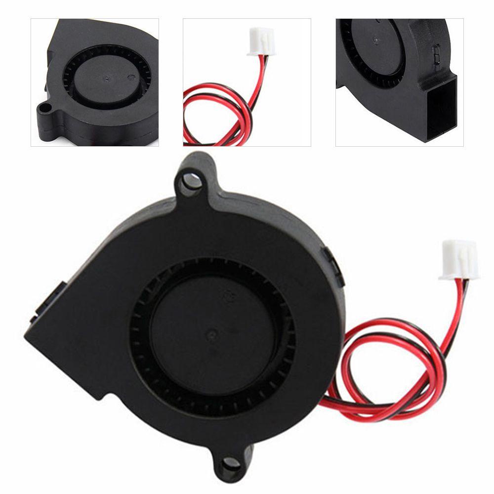 1 Chiếc Quạt Tản Nhiệt Máy In 3D 12V 24V 2-pin Màu Đen