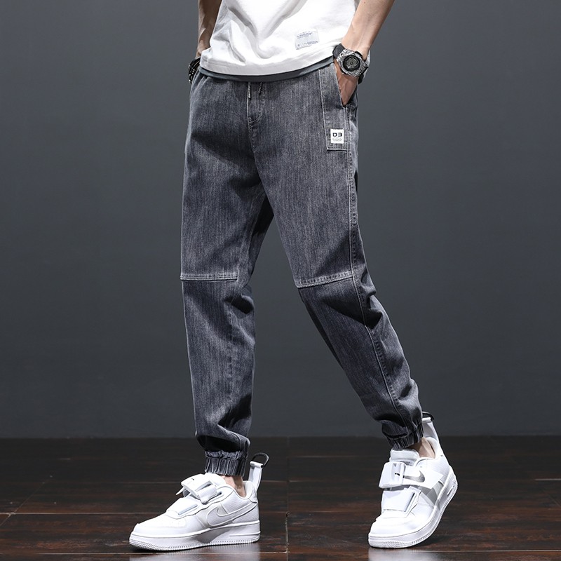 [Mã SKAMSALEP6 giảm 10% tối đa 100K đơn 150K] Y6601 - Quần jean jogger nam xuân thu họa tiết ngang gối | BigBuy360 - bigbuy360.vn