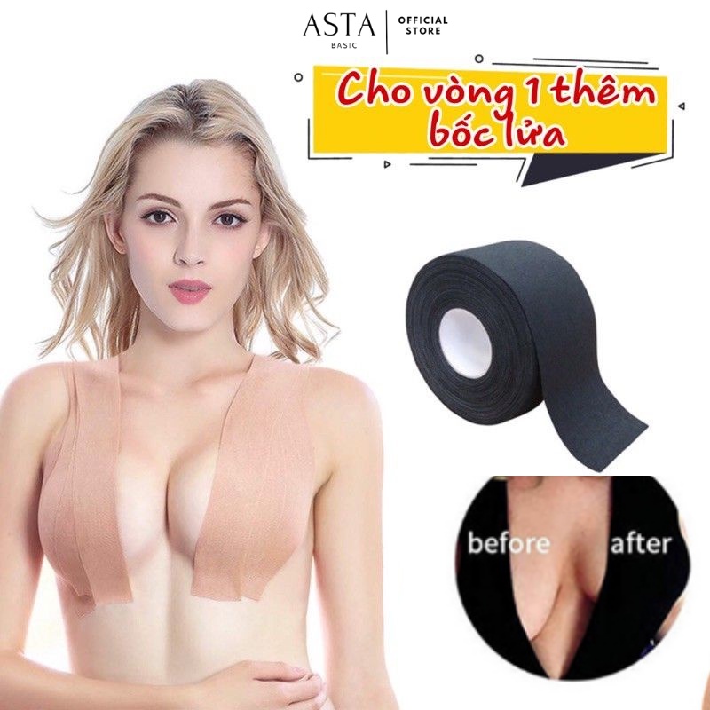 Băng dính dán ngực Boob Lift miếng dán ngực silicon áo dán ngực giúp nâng ngực ti chống chảy xệ cực tốt