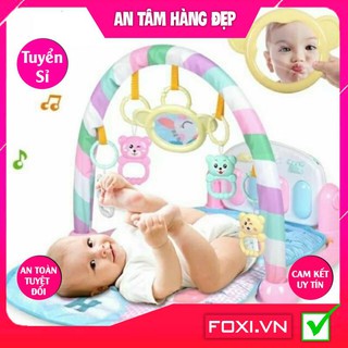 Thảm nhạc cao cấp cho bé nằm chơi-phát triển sự vận động chân tay-kích thích giác quan ở trẻ