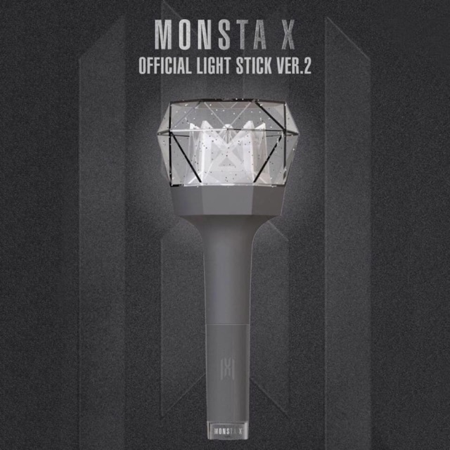 Monsta X offical Lightstick ver 2 full box.