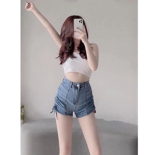 Short jean rút co giãn mạnh 3m